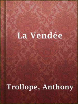 cover image of La Vendée
